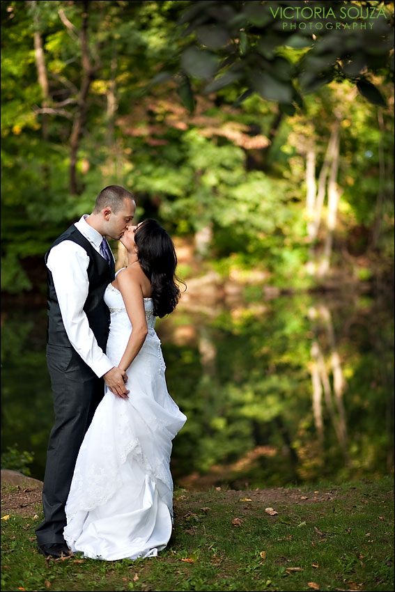 CT Wedding Photographer, Victoria Souza Photography, Red Bridge, Meriden, CT Trash the Dress Engagement Wedding Portrait Photos