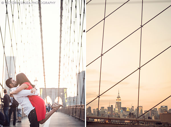 brooklyn bridge, brooklyn, NY, Wedding Engagement Pictures Photos, Victoria Souza Photography, Best NY Wedding Photographer