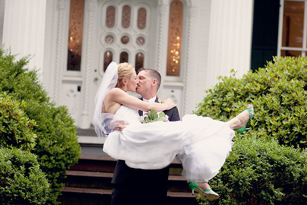 bride groom kiss green wedding shoes,  Burr Homestead, Fairfield, CT Wedding Pictures Photos, Victoria Souza Photography, Best CT Wedding Photographer