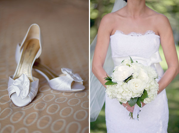 Jim Helm wedding gown, lace, kate spade shoes, white bouquet, Inn at Mystic, Mystic, CT, Wedding Pictures Photos, Victoria Souza Photography, Best CT Wedding Photographer
